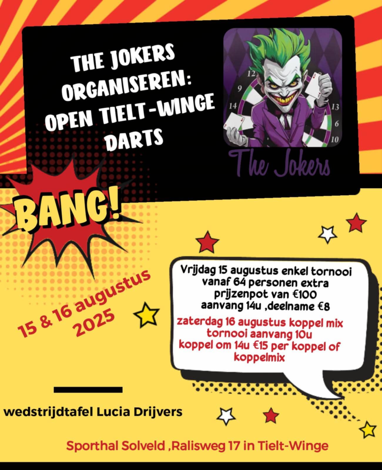 Tournament logo or poster Open Tielt - Winge Dames | Open Tielt - Winge