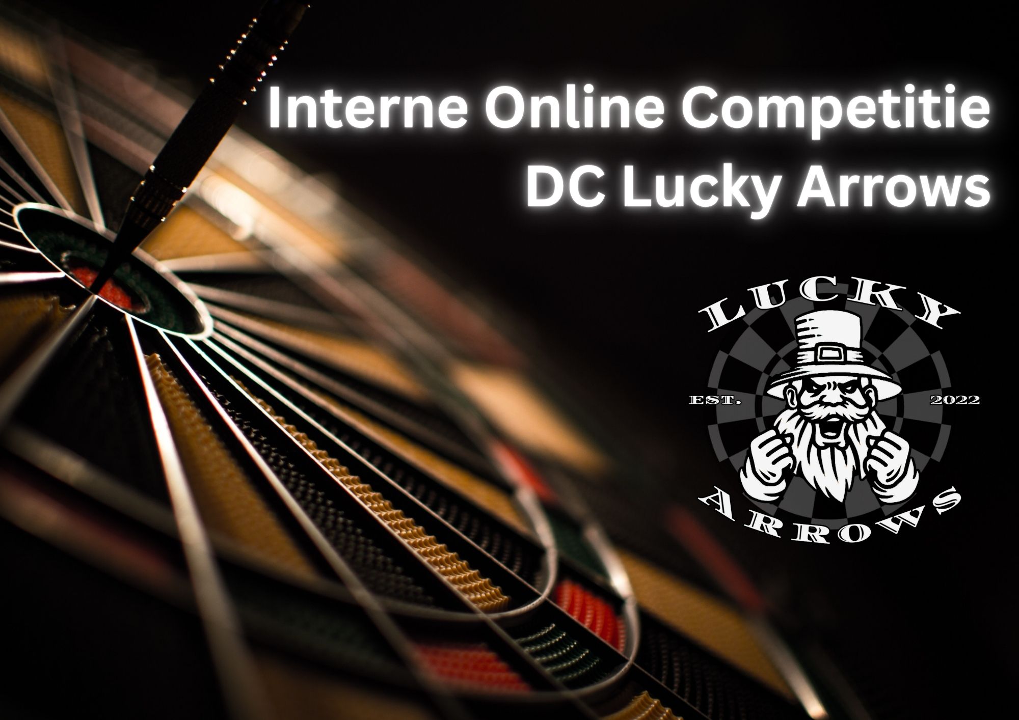 Ranking poster Interne online competitie Lucky Arrows '25-'26